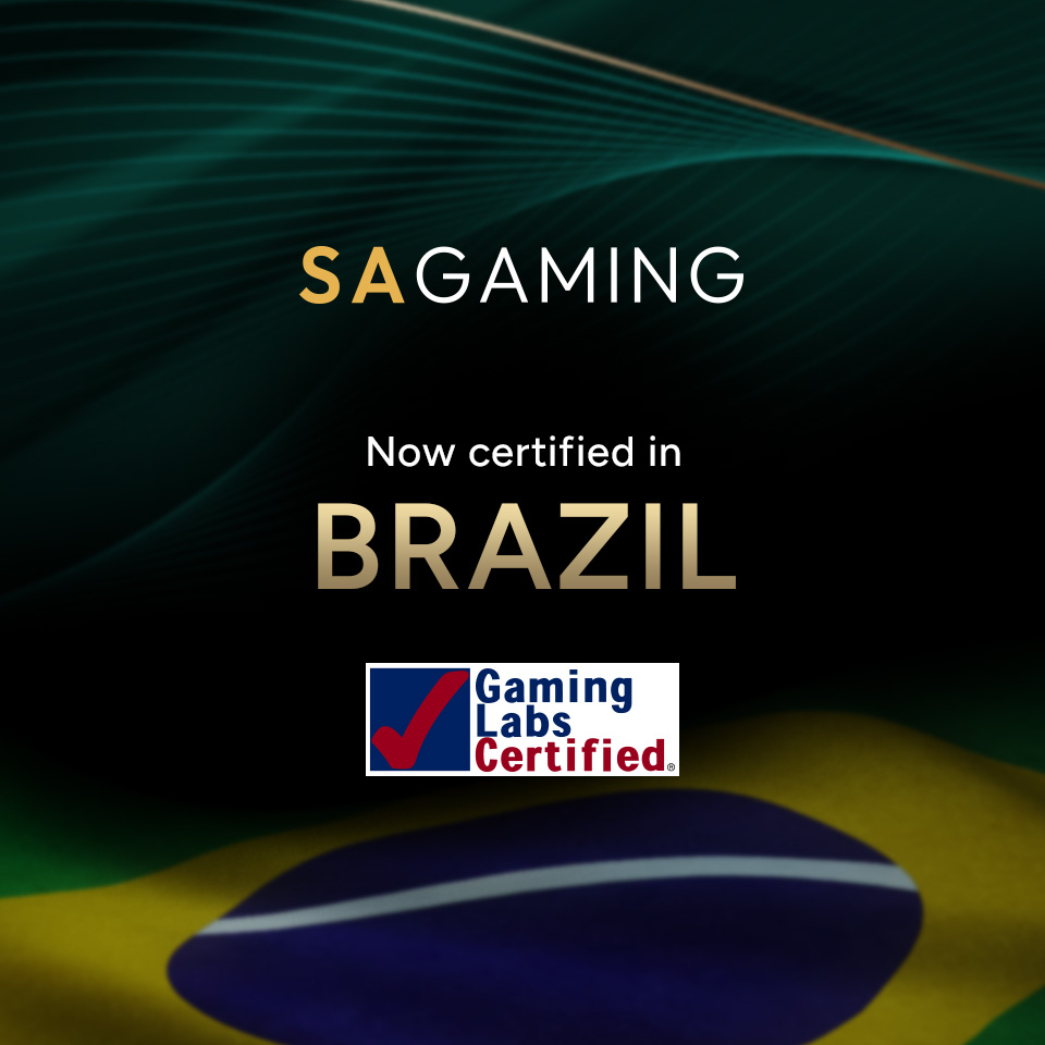 SA Gamingがブラジルで認証を取得しました！